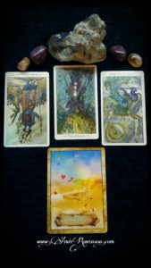 4 card tarot reading by Amie Ravenson