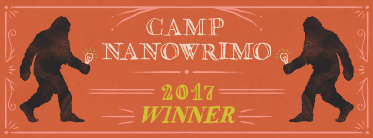 Camp NaNoWriMo winner 2017