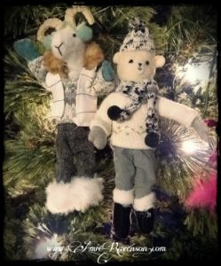 Yule Bear and Goat