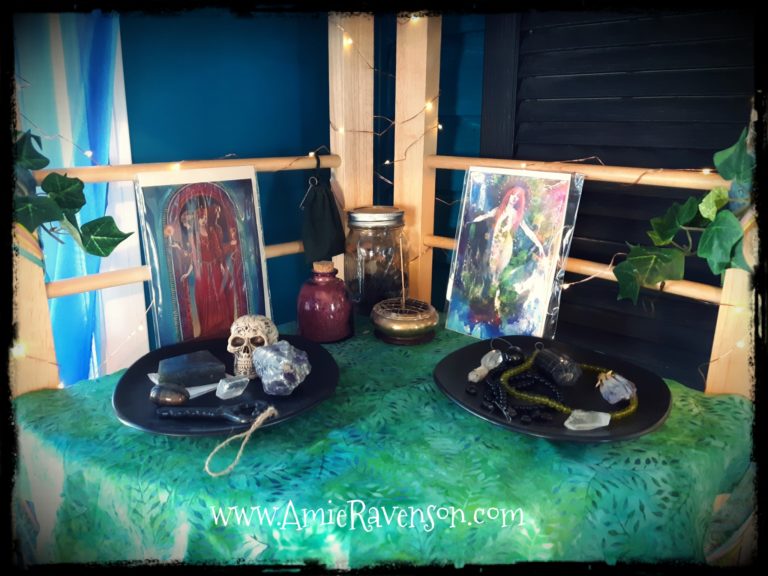 Ostara altar 2