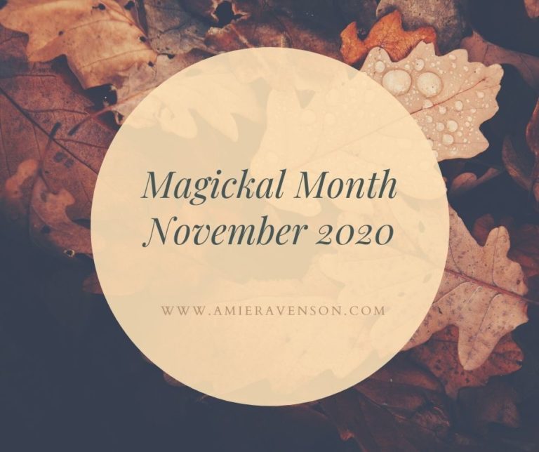 Magickal Month November 2020